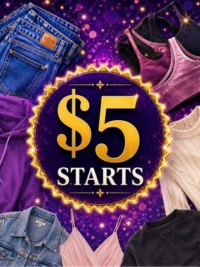Huge Closet Clear Out With $5 Starts!!!!!